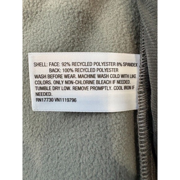 Cat & Jack Baby Boy 12M Hooded Zip-Up Jacket Coat Two-Tone Gray - Picture 8 of 10